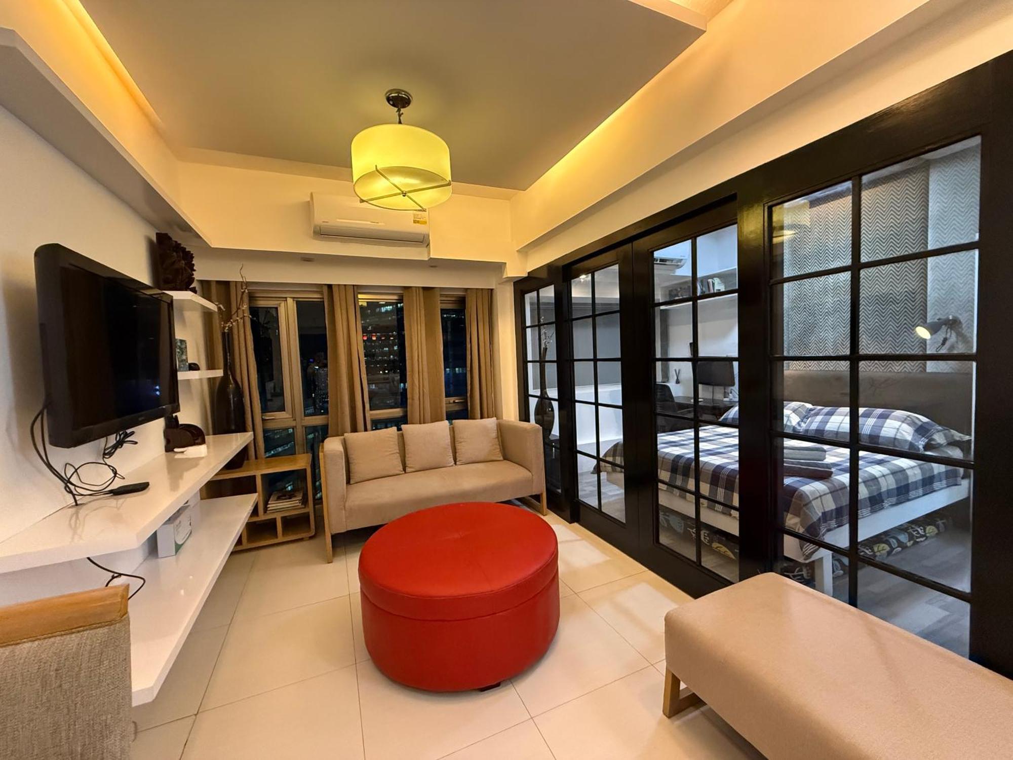 1บีอาร์ ฟูลลี เฟอร์นิช คอนโด แอท ฟอร์เบสวู๊ด พาร์คเลน เดอะ ฟอร์ต Makati City ภายนอก รูปภาพ